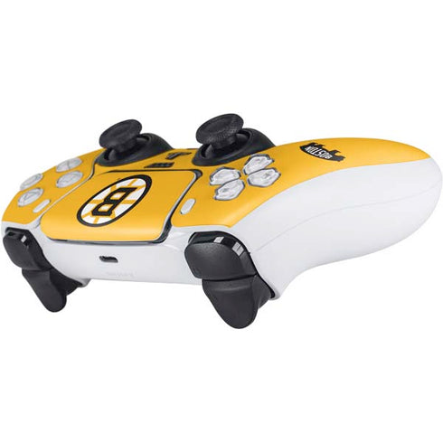 NHL Boston Bruins Solid Background PS5 Controller Skin